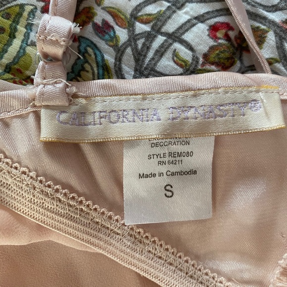 CALIFORNIA DYNASTY VINTAGE babydoll dress - Picture 3 of 3